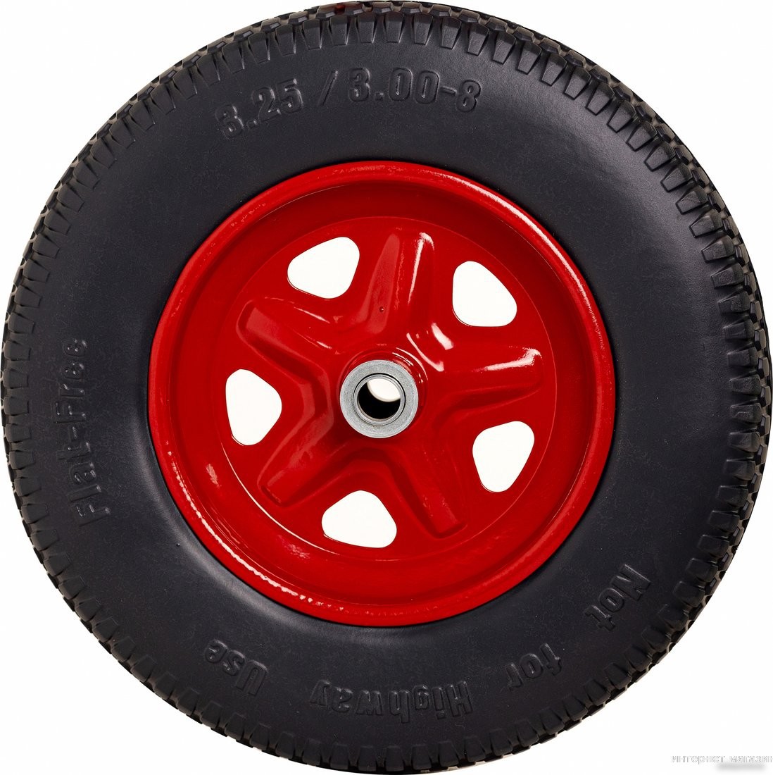 Колесо для тачки Fachmann Garten 3.25/3.00-8 Подшипник D20 мм 05.063 (серый)