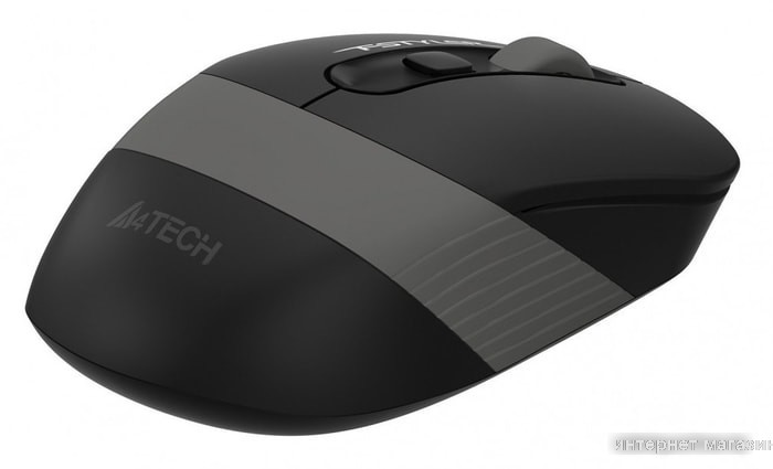 Мышь A4Tech Fstyler FG10S (черный/серый)