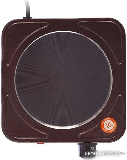 Настольная плита CENTEK CT-1506 (коричневый)