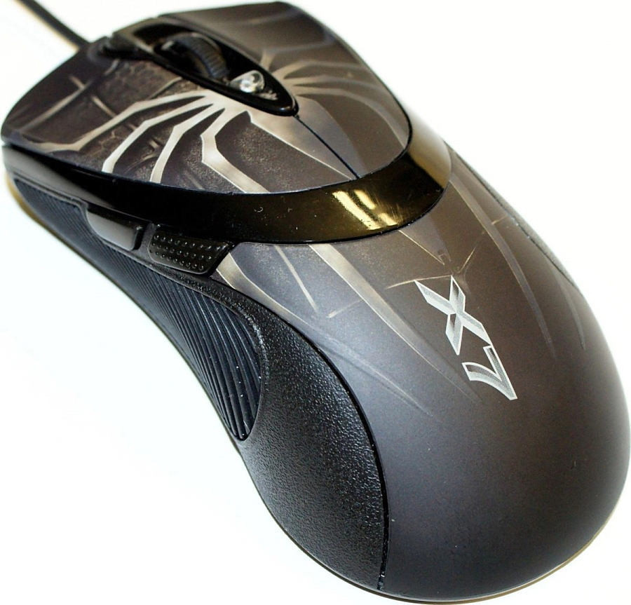 Игровая мышь A4Tech XL-747H (черный/коричневый)