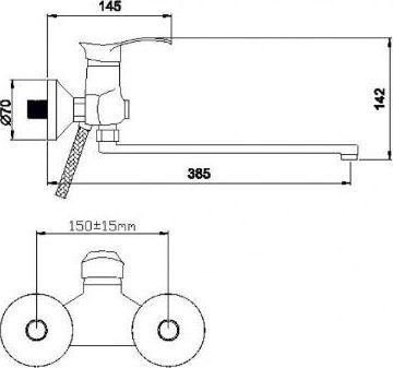 Смеситель Wisent WP23001