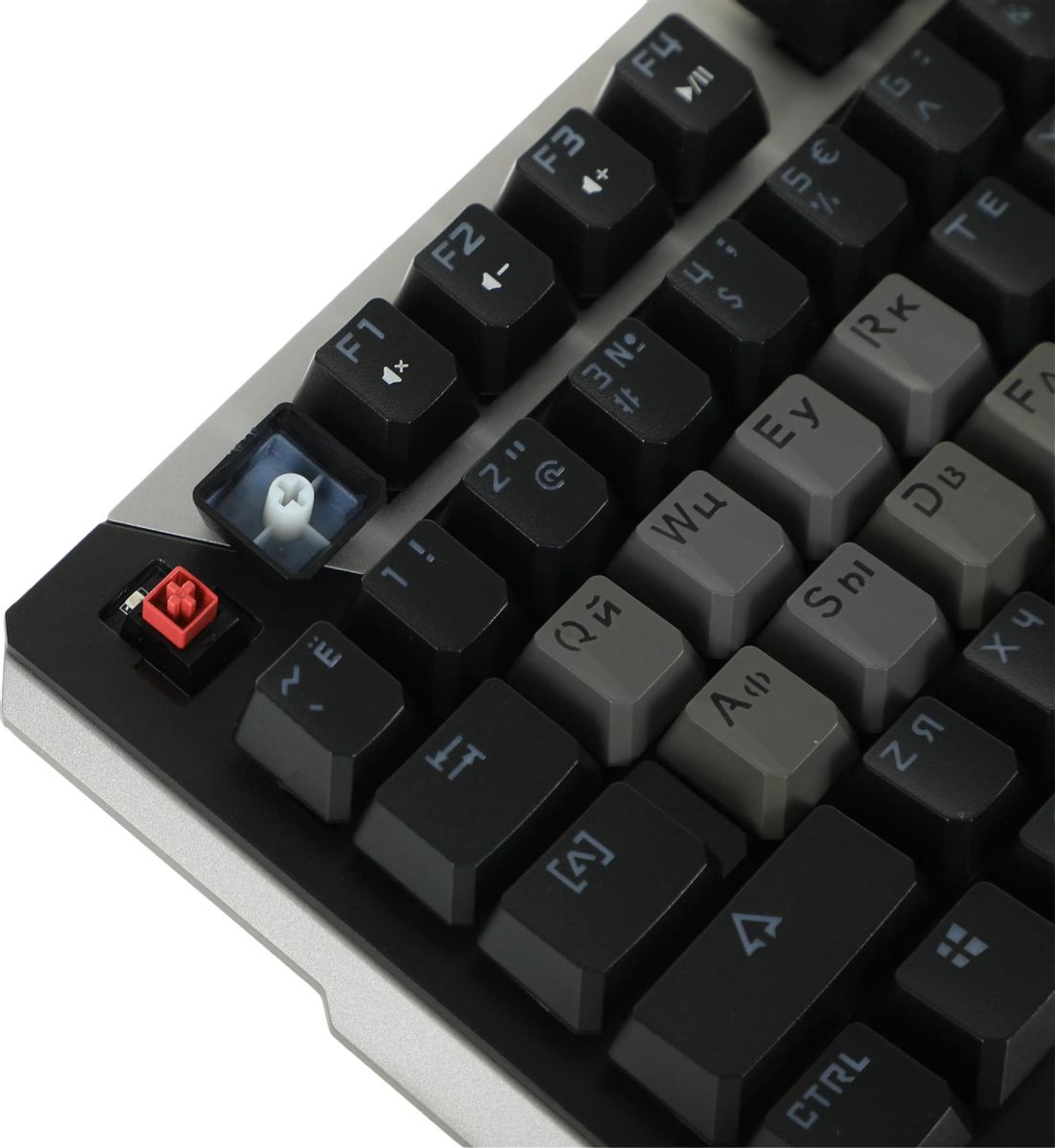 Клавиатура A4Tech Bloody B865R (черный/серый)