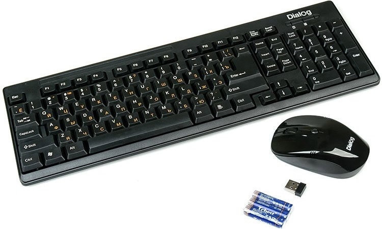 Мышь + клавиатура Dialog KMROP-4010U