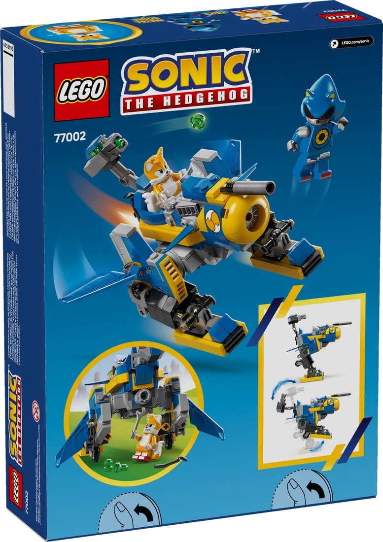 Конструктор LEGO Sonic 77002 Циклон против Метал Соника