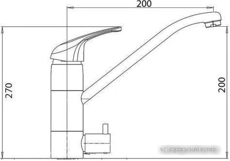 Смеситель Wisent W4298A