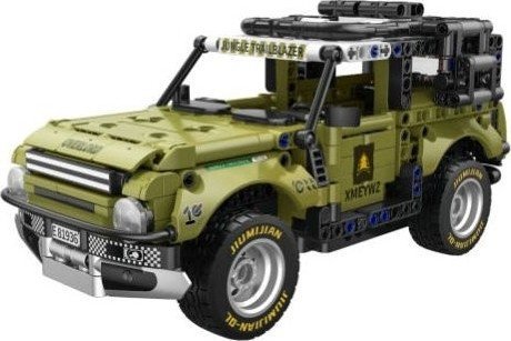 Конструктор Zhe Gao GZ6235 Внедорожник Jeep Wrangler на радиоуправлении