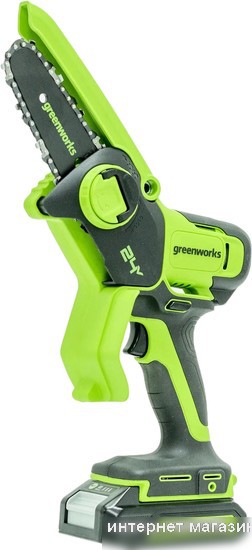 Аккумуляторная пила Greenworks G24MCS10K4 2008207UB (с 1-им АКБ 4 Ач)