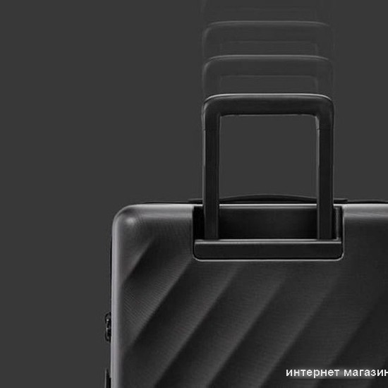 Чемодан-спиннер Ninetygo Ripple Luggage 24" (черный)