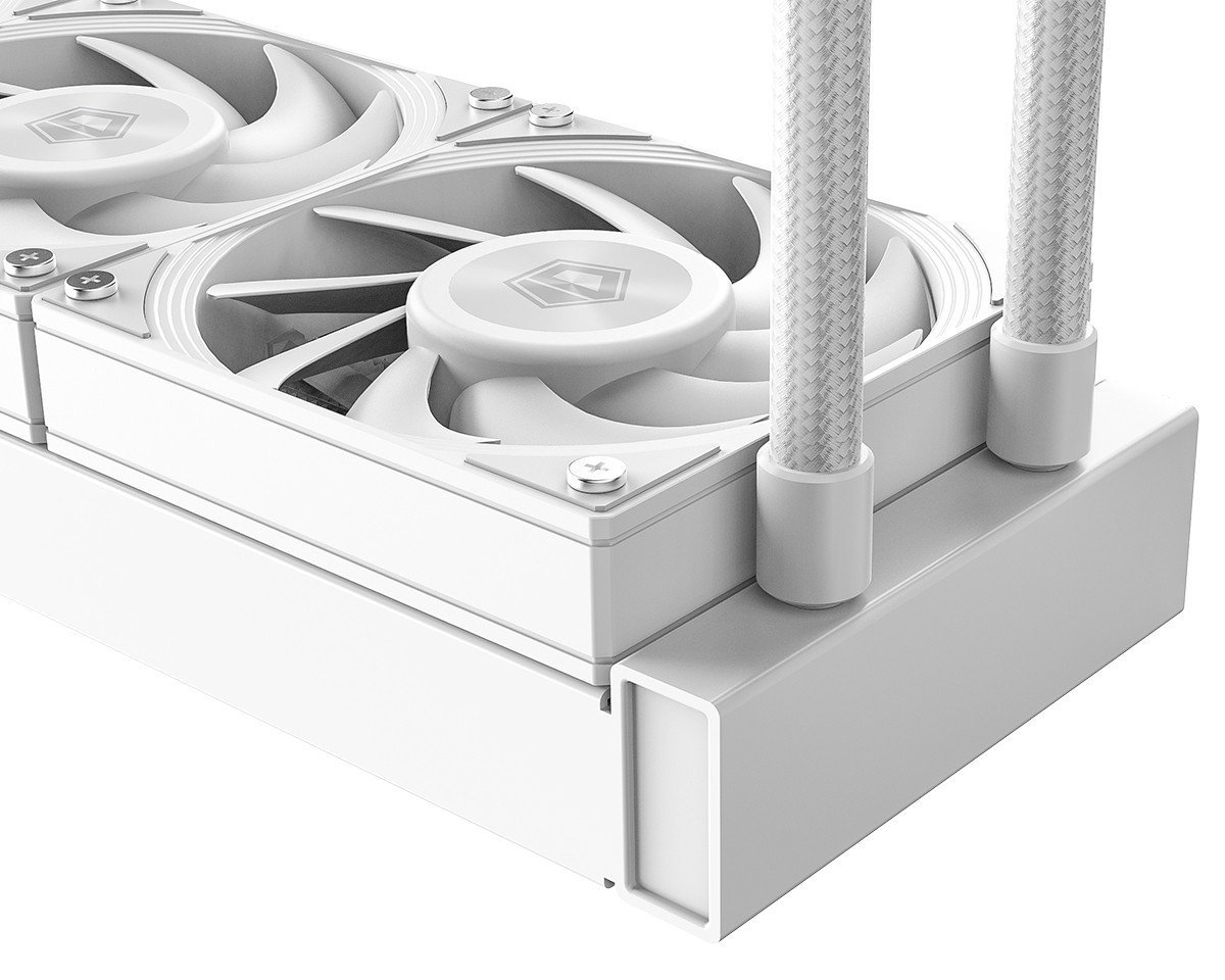 Жидкостное охлаждение для процессора ID-Cooling DX240 Max White