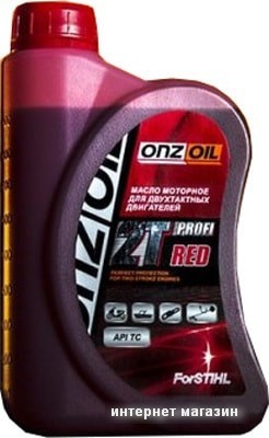 Моторное масло ONZOIL Profi 2T Red 0.9л