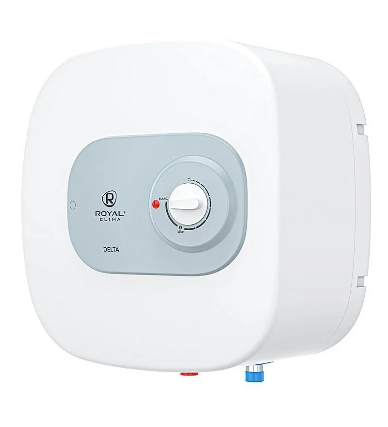 Накопительный электрический водонагреватель над мойкой Royal Clima Delta RWH-D10-FE