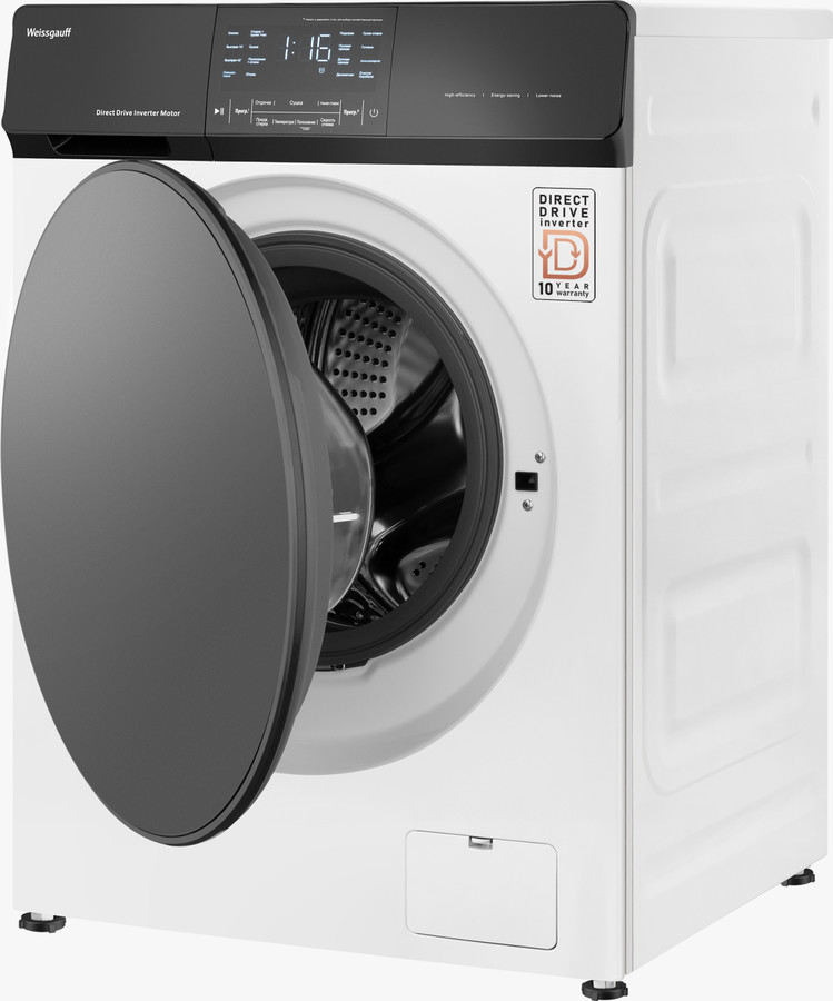 Стирально-сушильная машина Weissgauff WMD 61211 Direct Drive Inverter Premium