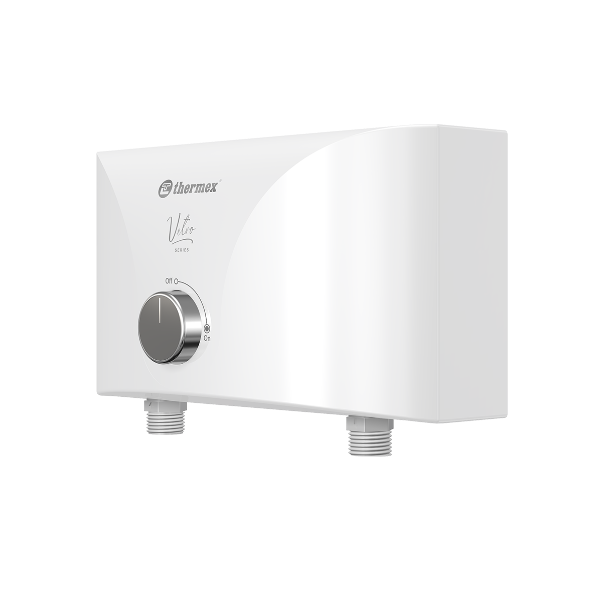 Проточный электрический водонагреватель кран+душ Thermex Vetro 6500 Combi