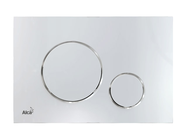 Панель смыва Alcaplast M671 (хром глянцевый)