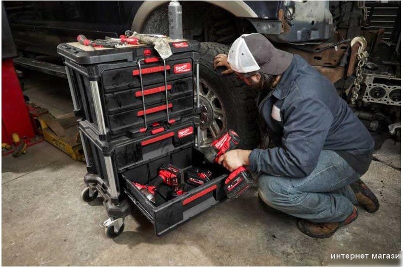 Набор ящиков Milwaukee PackOut 4932492892
