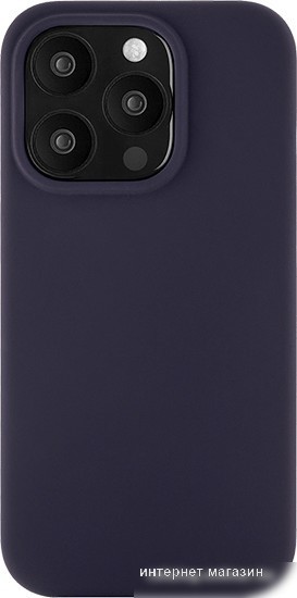 Чехол для телефона uBear Touch Mag для iPhone 15 Pro (темно-фиолетовый)