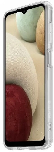 Чехол Samsung Silicone Cover для Galaxy A12 (белый)