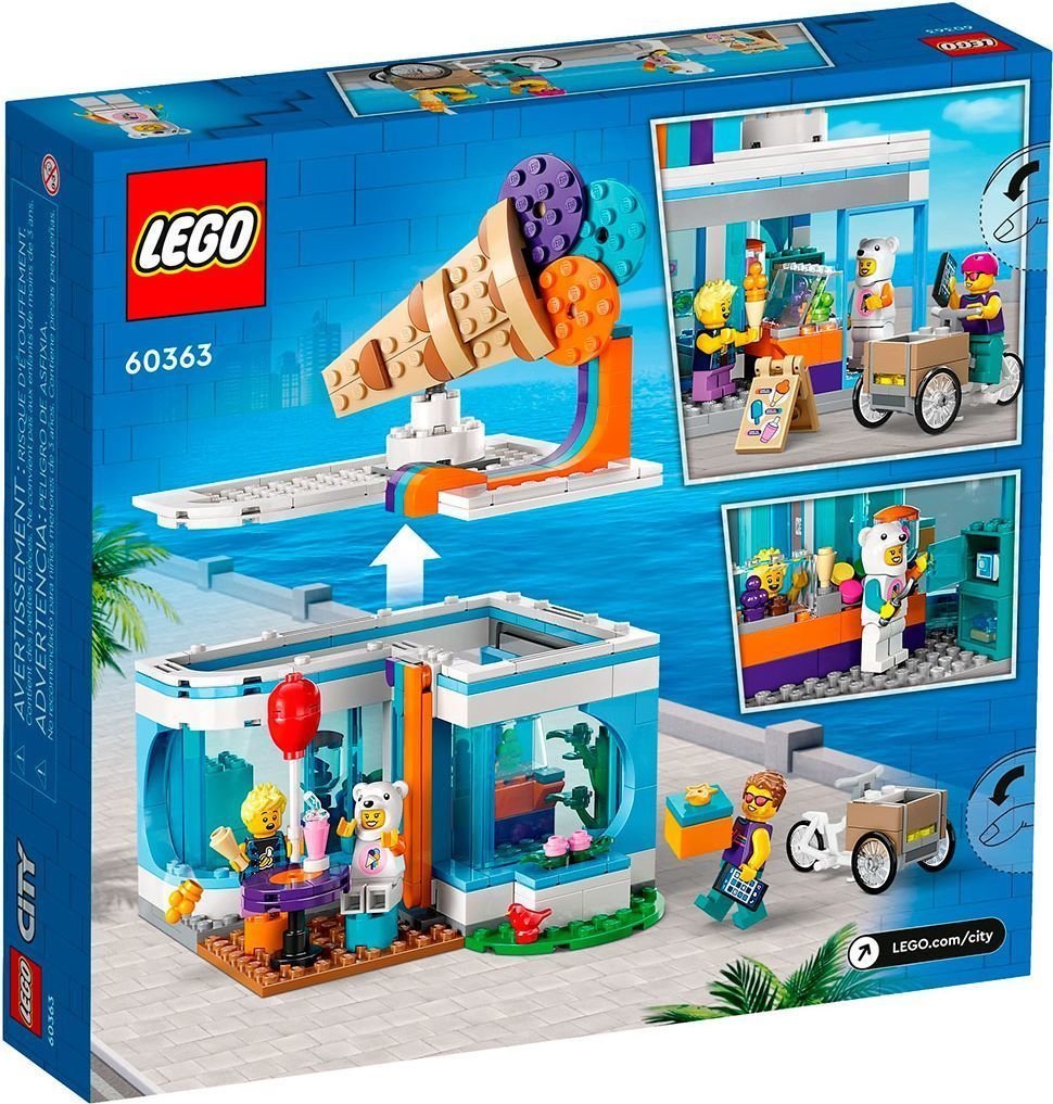 Конструктор LEGO City 60363 Магазин мороженого