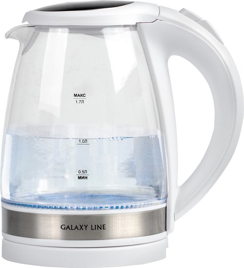 Электрический чайник Galaxy GL0560 (белый)