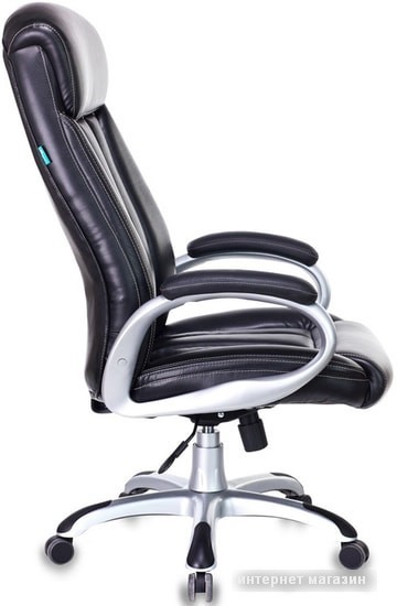 Кресло Бюрократ T-9922/BLACK-PU (черный)