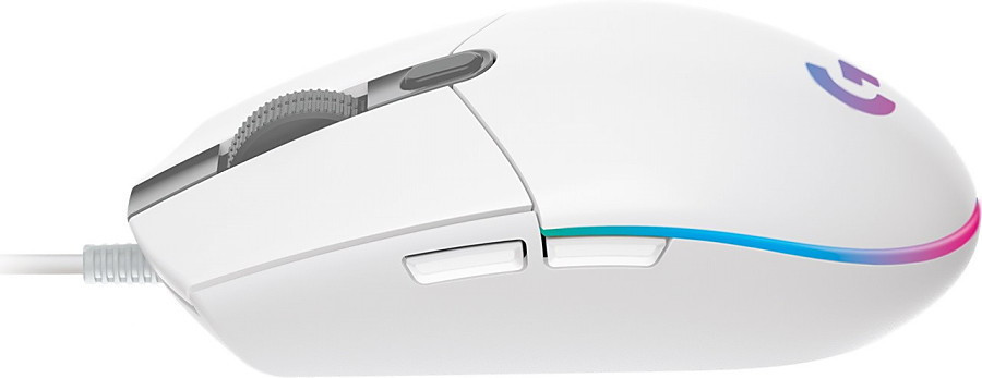 Игровая мышь Logitech G102 Lightsync (белый)