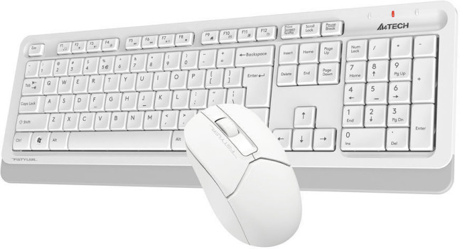 Клавиатура + мышь A4Tech Fstyler FG1012 (белый)