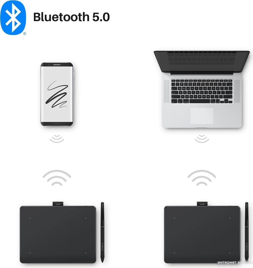 Huion Inspiroy Frego S L310 (черный)