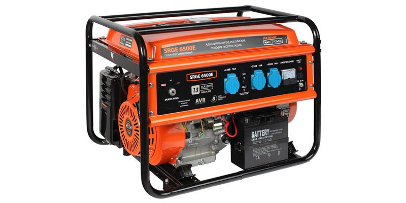 Бензиновый генератор Patriot Max Power SRGE 6500E