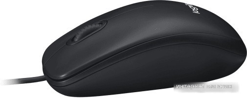 Мышь Logitech M100 (черный, обновленный дизайн)