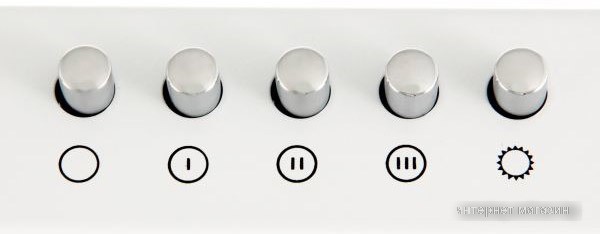 Кухонная вытяжка Krona JESSICA slim 500 white push button