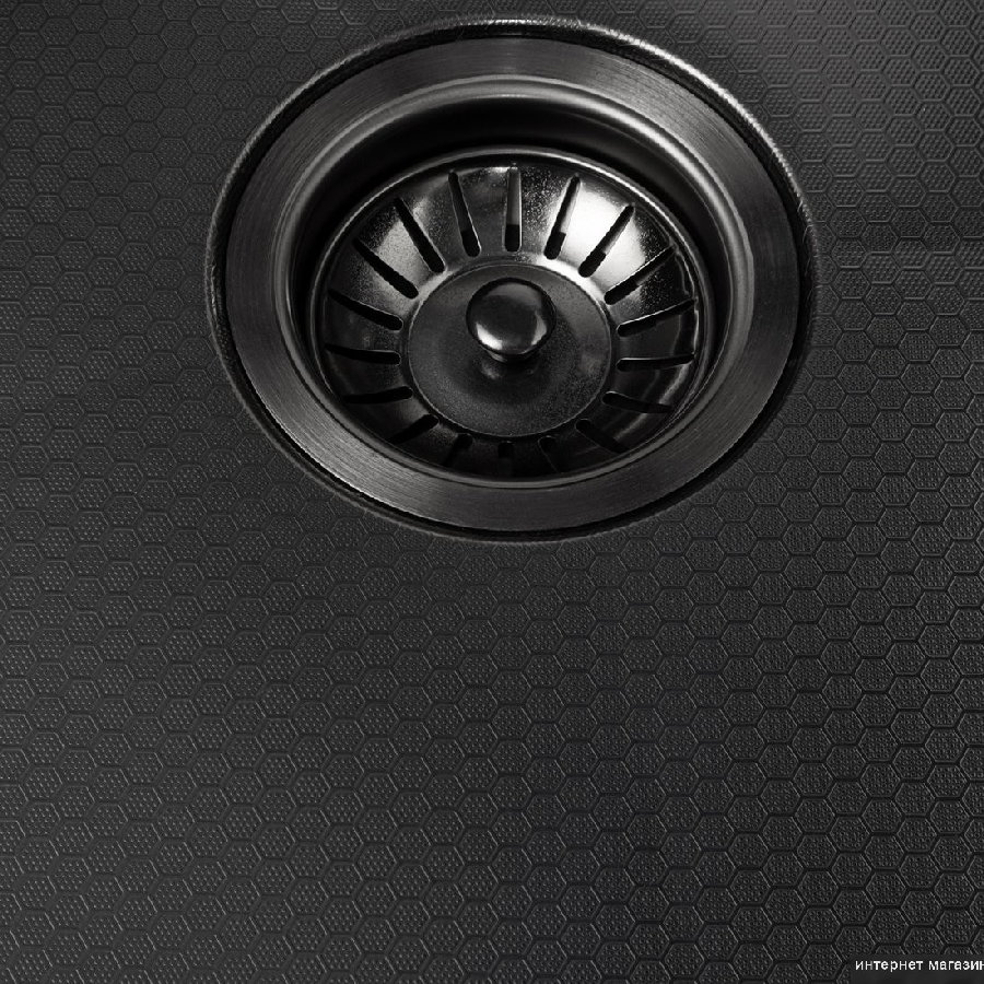 Кухонная мойка ARFEKA ECO AR 450*450 BLACK PVD NANO DECOR