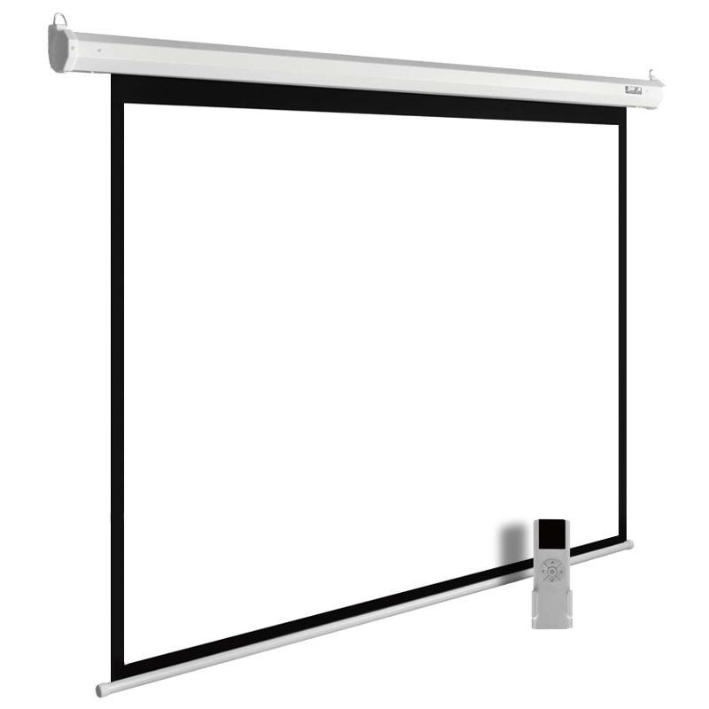 Проекционный экран CACTUS MotoExpert 220x213 CS-PSME-220x165-WT