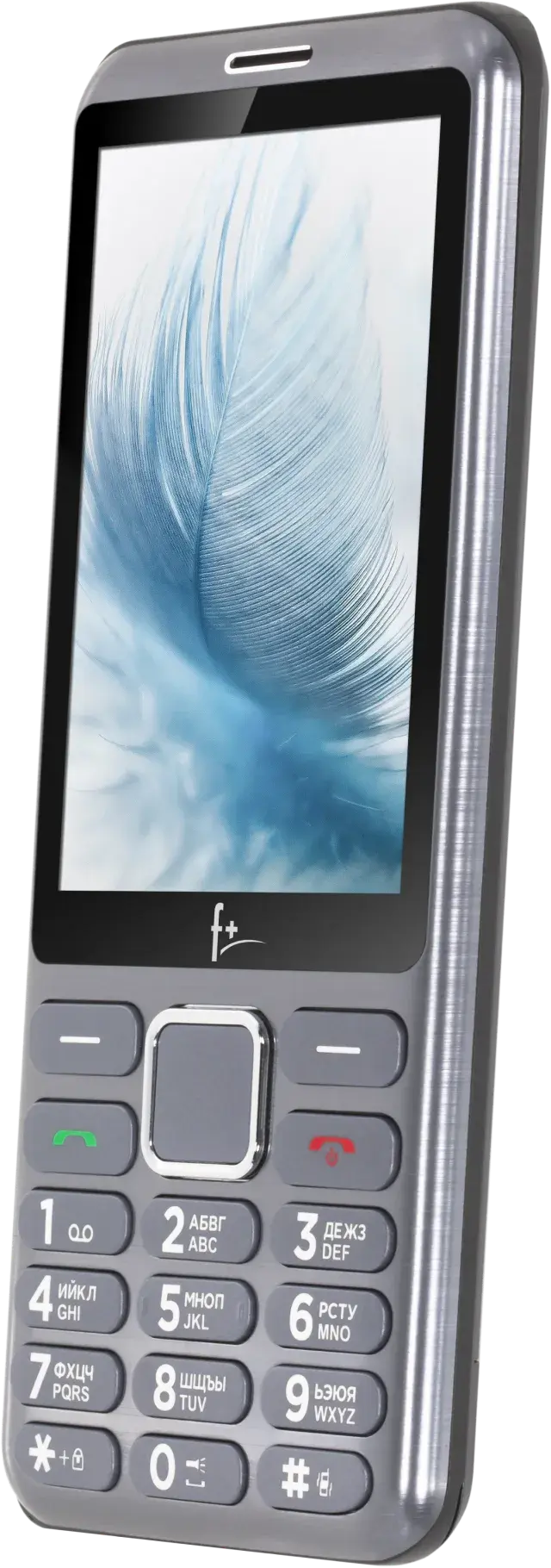 Мобильный телефон F+ S350 (светло-серый)