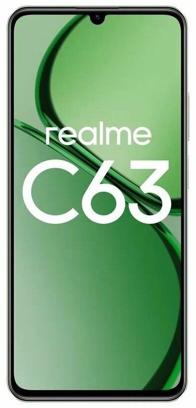 Смартфон Realme C63 8GB/256GB RMX3939 международная версия (нефритовый зеленый)