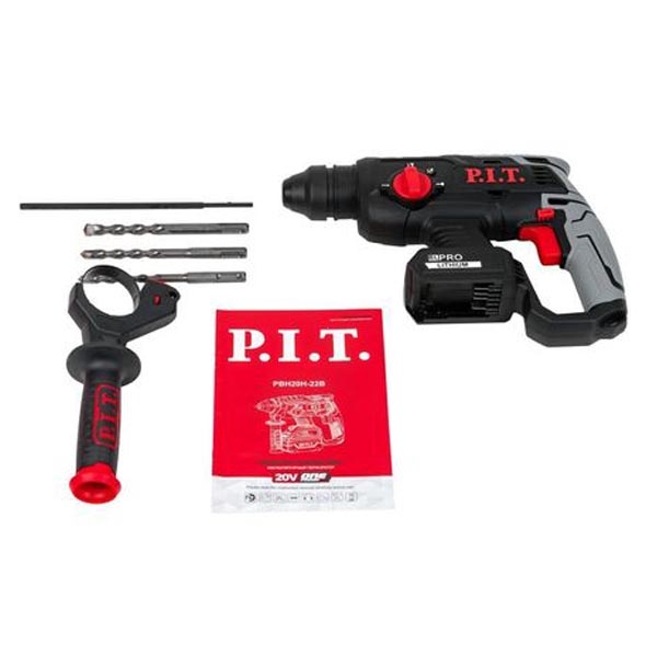 Перфоратор P.I.T. PBH20H-22B Solo (без АКБ)