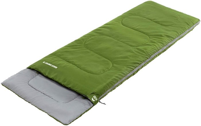 Спальный мешок Jungle Camp Ranger Comfort JR (левая молния, зеленый)