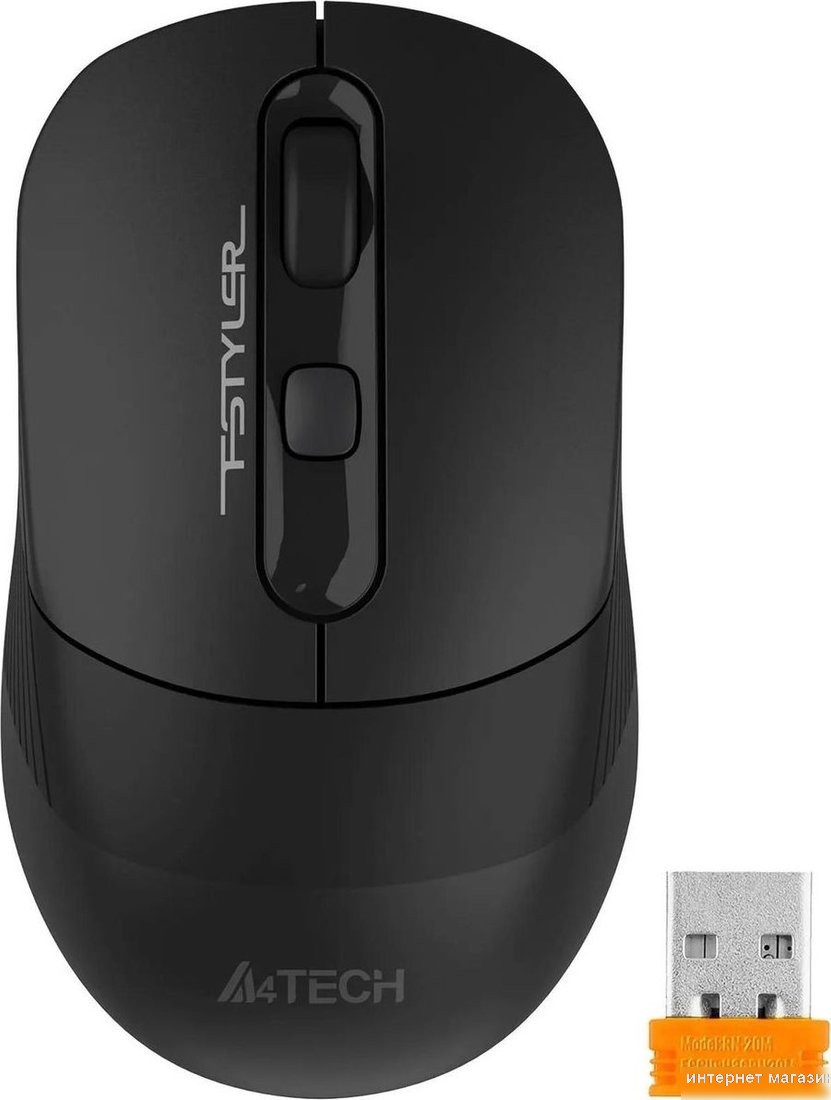 Мышь A4Tech Fstyler FB10CS (черный)
