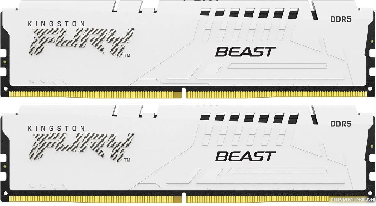 Оперативная память Kingston FURY Beast 2x16ГБ DDR5 5200 МГц KF552C40BWK2-32