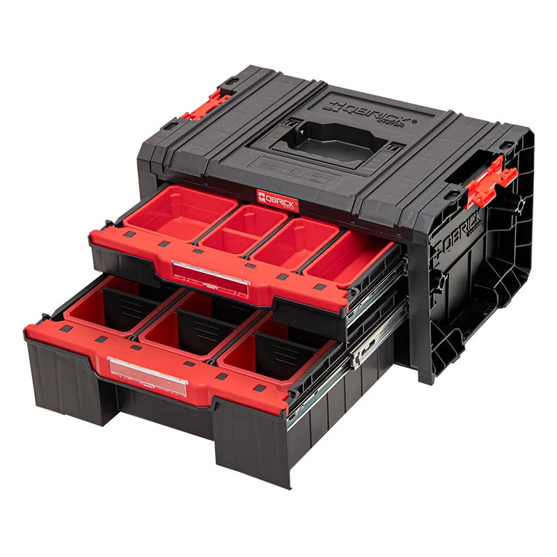 Ящик для инструментов Qbrick System PRO Drawer 2 Toolbox Expert 2.0, черный