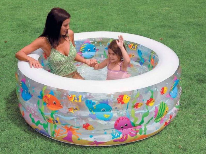 Надувной бассейн Intex Aquarium 152х56 (58480)