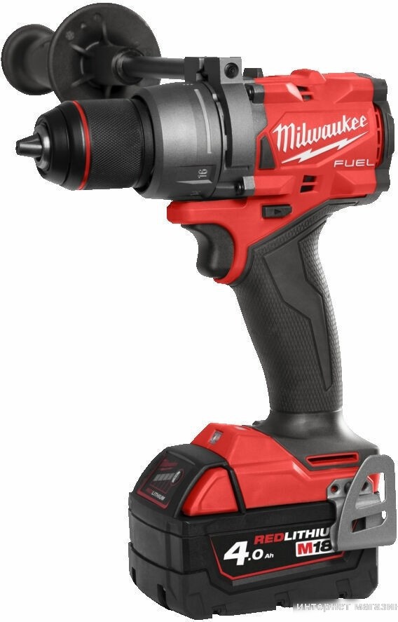 Ударная дрель-шуруповерт Milwaukee M18 FUEL M18FPD3-402C 4933492473 (с 2-мя АКБ 4 Ач, кейс)