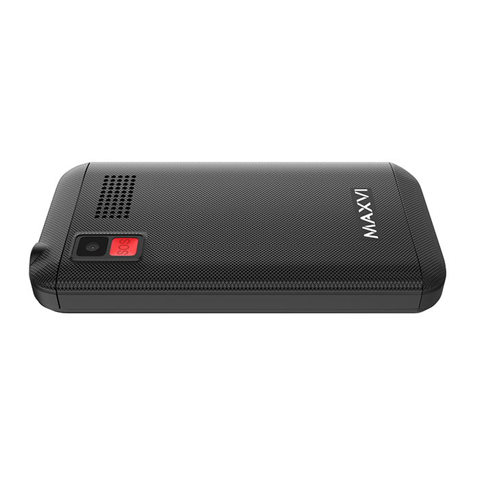 Кнопочный телефон Maxvi B200 (черный)