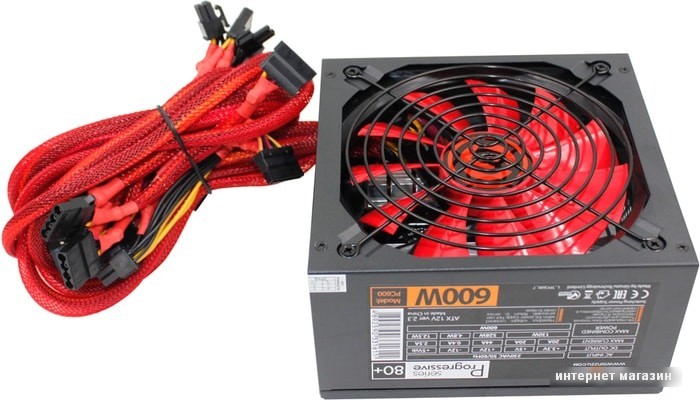 Блок питания Ginzzu PC600