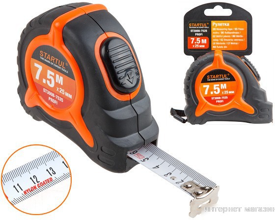 Рулетка Startul ST3008-7525 (7.5м)