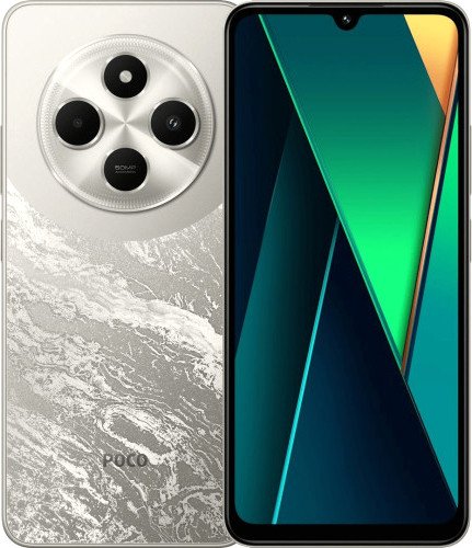 Смартфон POCO C75 6GB/128GB международная версия (серебристый)