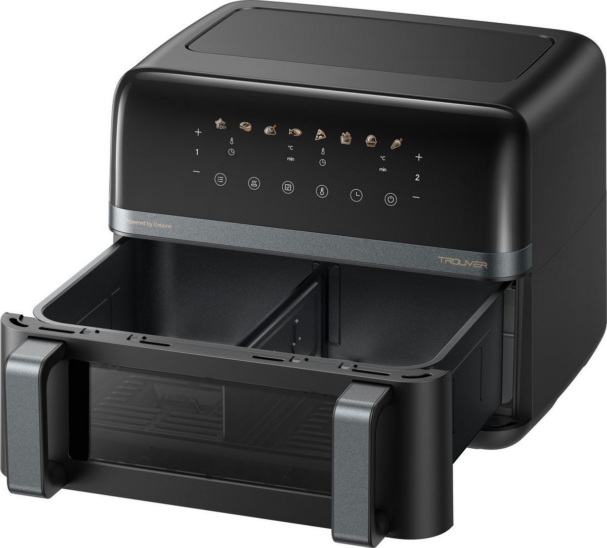 Аэрофритюрница Dreame Trouver Air Fryer FD20 Pro AF-5518ATB (черный)