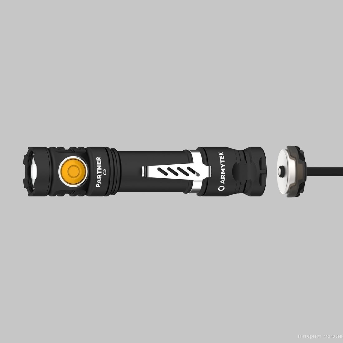 Фонарь Armytek Partner C2 Magnet USB (теплый)