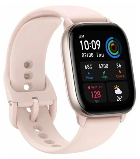 Умные часы Amazfit GTS 4 Mini (фламинго розовый)