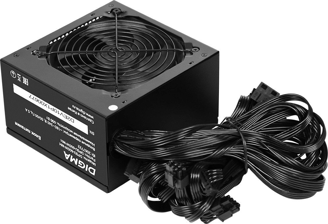 Блок питания Digma DPSU-600W-WH