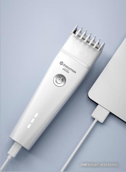 Машинка для стрижки волос Evolution powered by Enchen BOOST 2 White